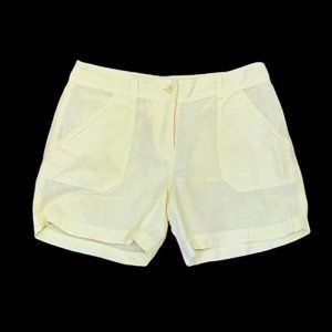 Yellow Tommy Bahama linen Shorts
